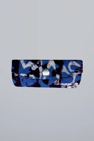 Cotton Natural Dye Lipstick Case.