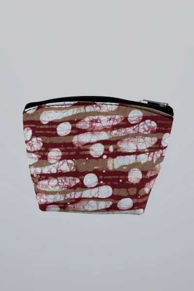 Natural Dye Coin Bag.